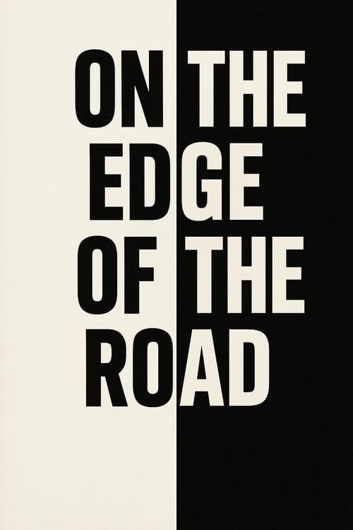 On the edge of the road